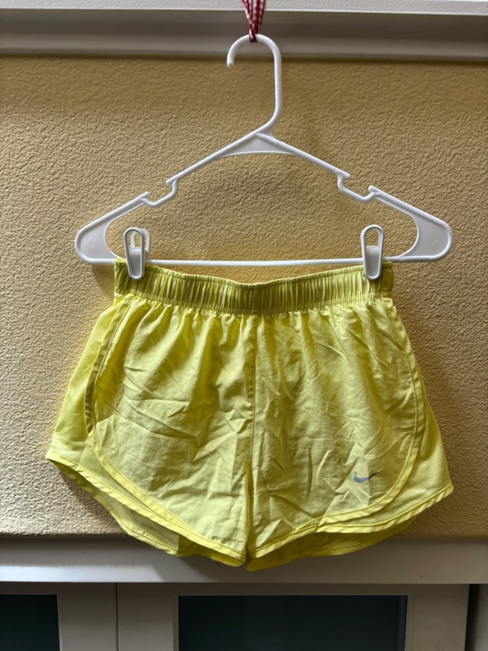 Nike Women’s Neon Yellow Athletic Shorts